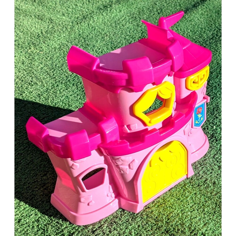 2018Keenway Toys Pink Royal Fantasy Princess/Queen Castle 9x7" Girls Playset EUC
